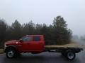 Flame Red - 5500 Tradesman Crew Cab 4x4 Chassis Photo No. 1