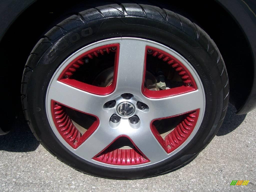 2005 New Beetle Dark Flint Edition Convertible - Dark Flint Metallic / Bordeaux Red photo #18