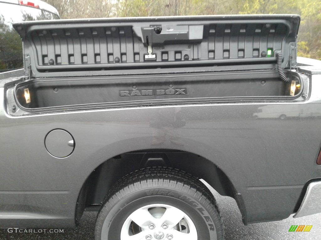 2018 1500 Express Quad Cab 4x4 - Granite Crystal Metallic / Black/Diesel Gray photo #13