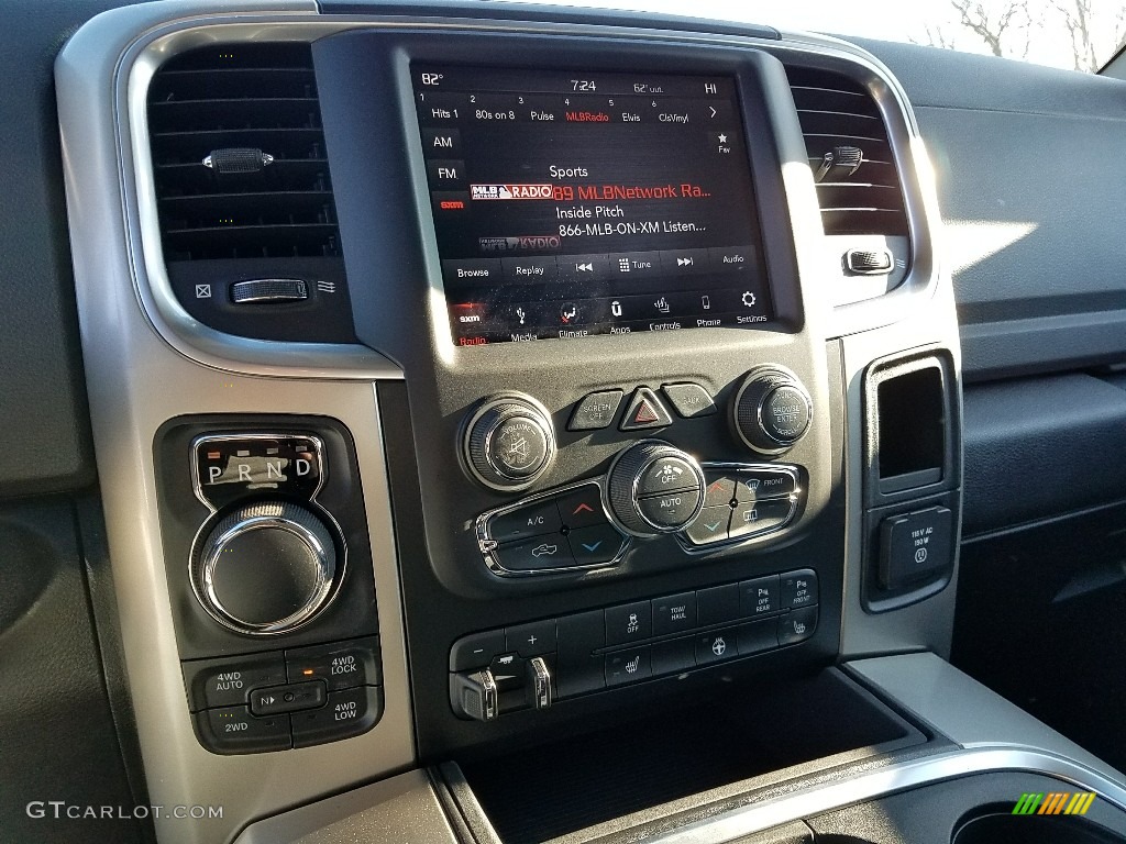 2018 1500 Big Horn Crew Cab 4x4 - Delmonico Red Pearl / Black/Diesel Gray photo #10