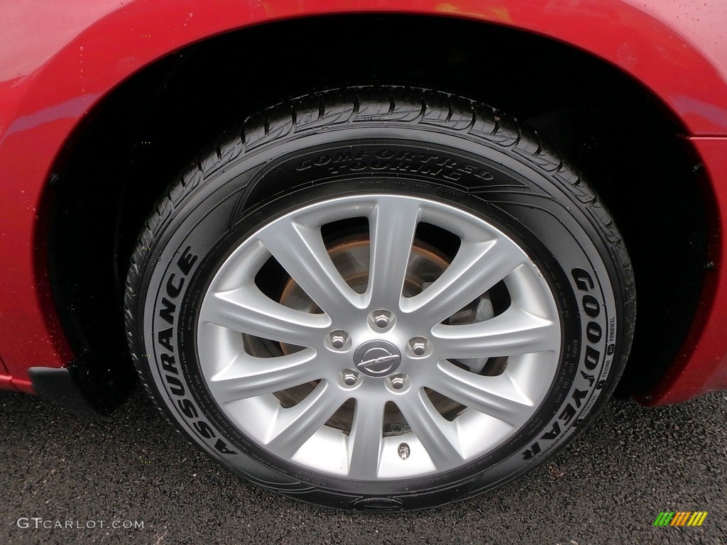 2012 200 Touring Sedan - Deep Cherry Red Crystal Pearl Coat / Black/Light Frost photo #2