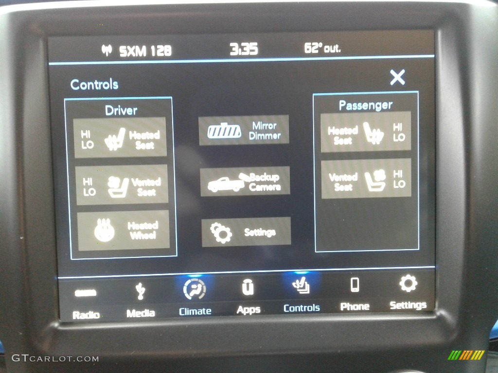 2018 1500 Night Crew Cab 4x4 - Hydro Blue Pearl / Black photo #23
