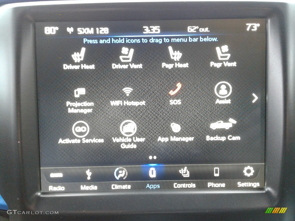 2018 1500 Night Crew Cab 4x4 - Hydro Blue Pearl / Black photo #24