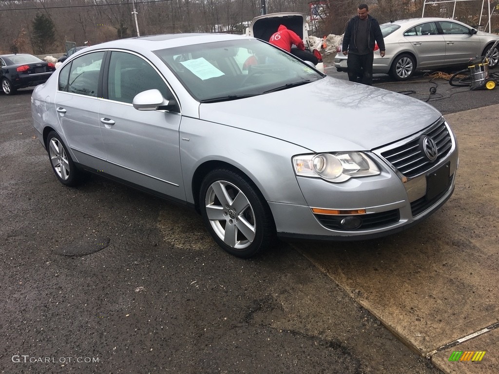 2007 Passat 2.0T Wolfsburg Edition Sedan - Reflex Silver Metallic / Black photo #8