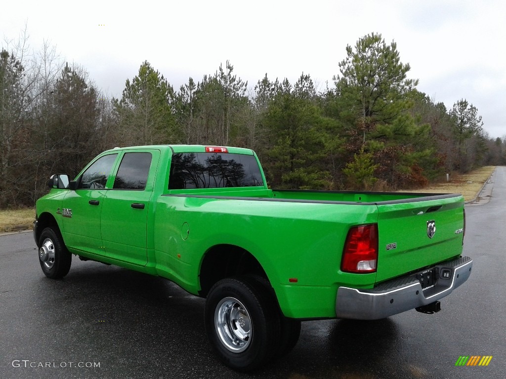 Hills Green 2018 Ram 3500 Tradesman Crew Cab 4x4 Dual Rear Wheel Exterior Photo #124873149
