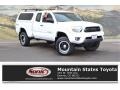 2015 Super White Toyota Tacoma V6 Access Cab 4x4  photo #1