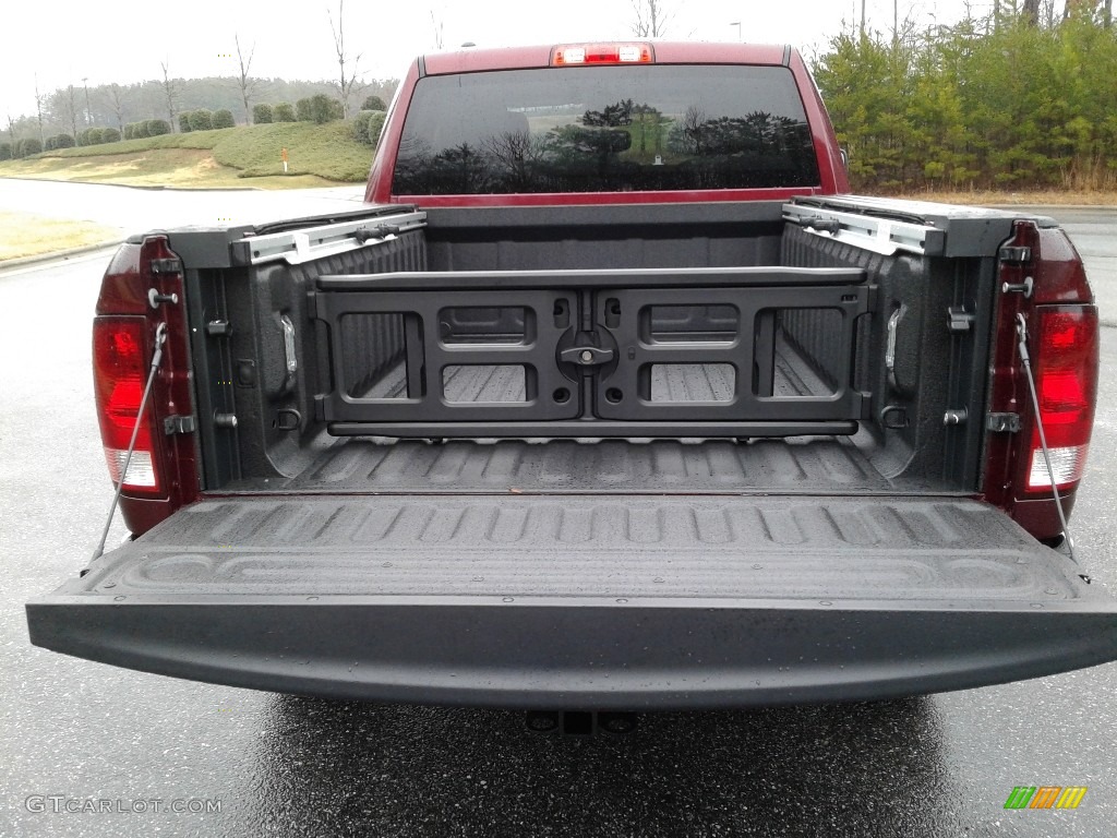 2018 1500 Express Quad Cab 4x4 - Delmonico Red Pearl / Black/Diesel Gray photo #13