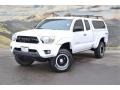 2015 Super White Toyota Tacoma V6 Access Cab 4x4  photo #5