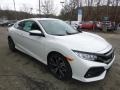 White Orchid Pearl 2018 Honda Civic Si Coupe Exterior