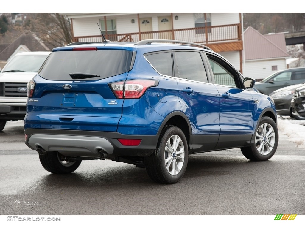 2018 Escape SE 4WD - Lightning Blue / Charcoal Black photo #4