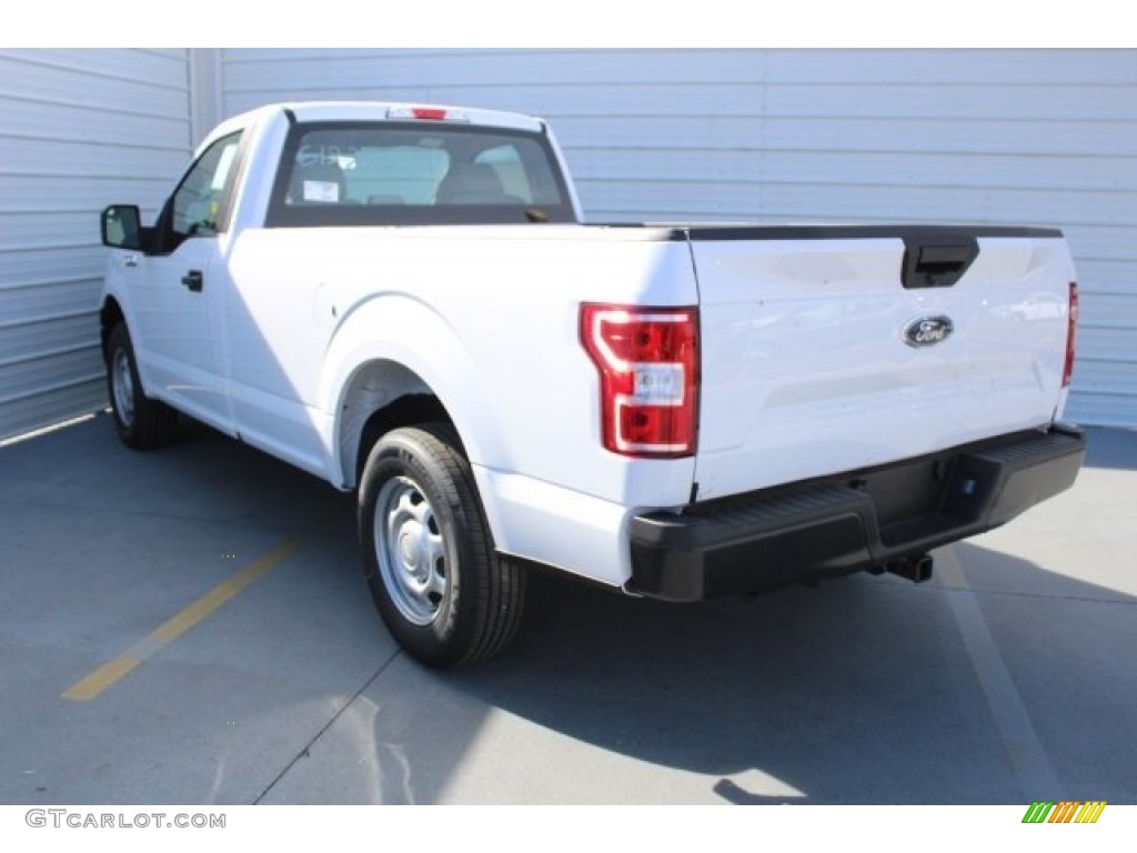 2018 F150 XL Regular Cab - Oxford White / Earth Gray photo #6