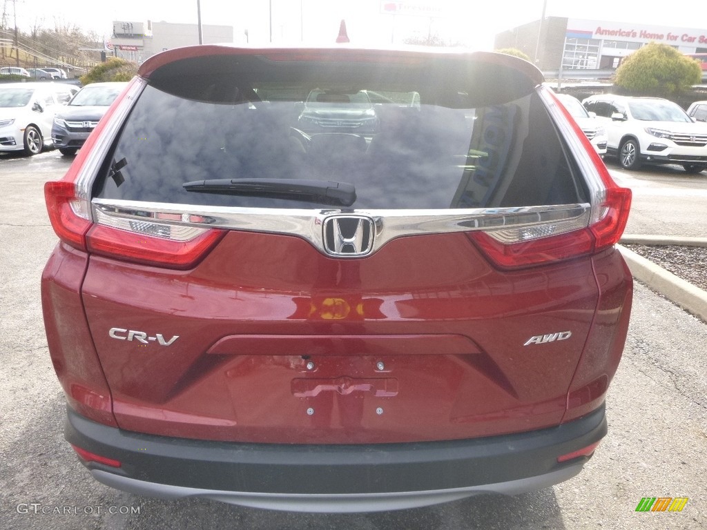 2018 CR-V EX AWD - Molten Lava Pearl / Ivory photo #3