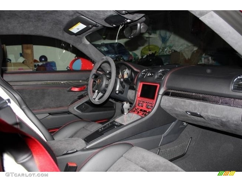 2016 Porsche Cayman GT4 Black Dashboard Photo #124877532