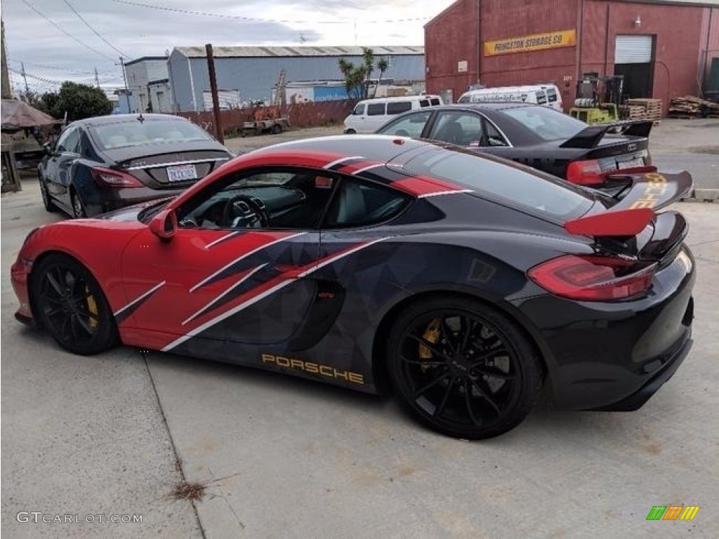 2016 Cayman GT4 - Guards Red / Black photo #4