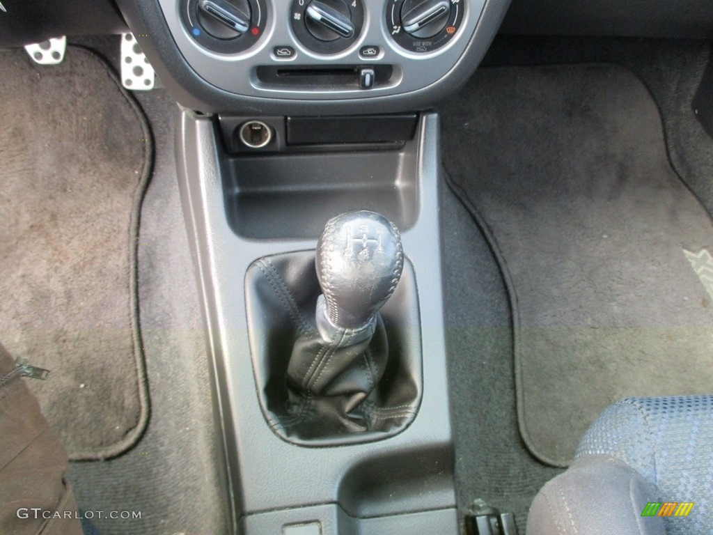2003 Impreza WRX Sedan - Platinum Silver Metallic / Black photo #24