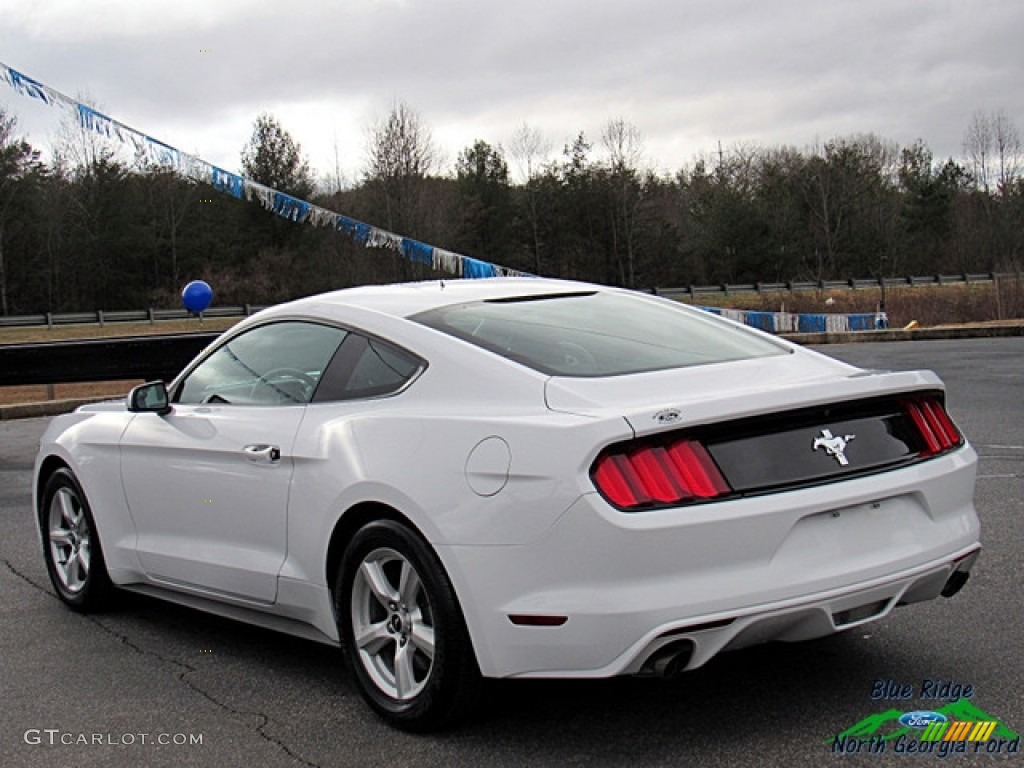 2017 Mustang V6 Coupe - Oxford White / Ebony photo #3