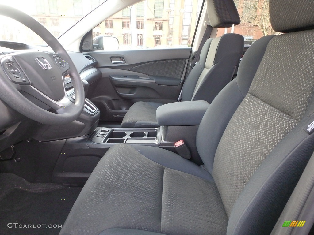 2016 CR-V EX AWD - Crystal Black Pearl / Black photo #6