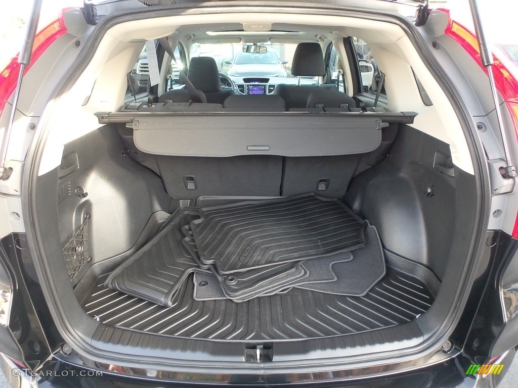 2016 CR-V EX AWD - Crystal Black Pearl / Black photo #16