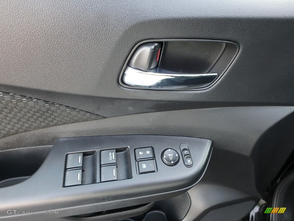 2016 CR-V EX AWD - Crystal Black Pearl / Black photo #19