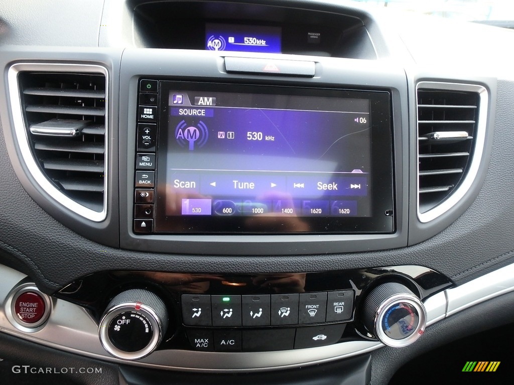 2016 CR-V EX AWD - Crystal Black Pearl / Black photo #26
