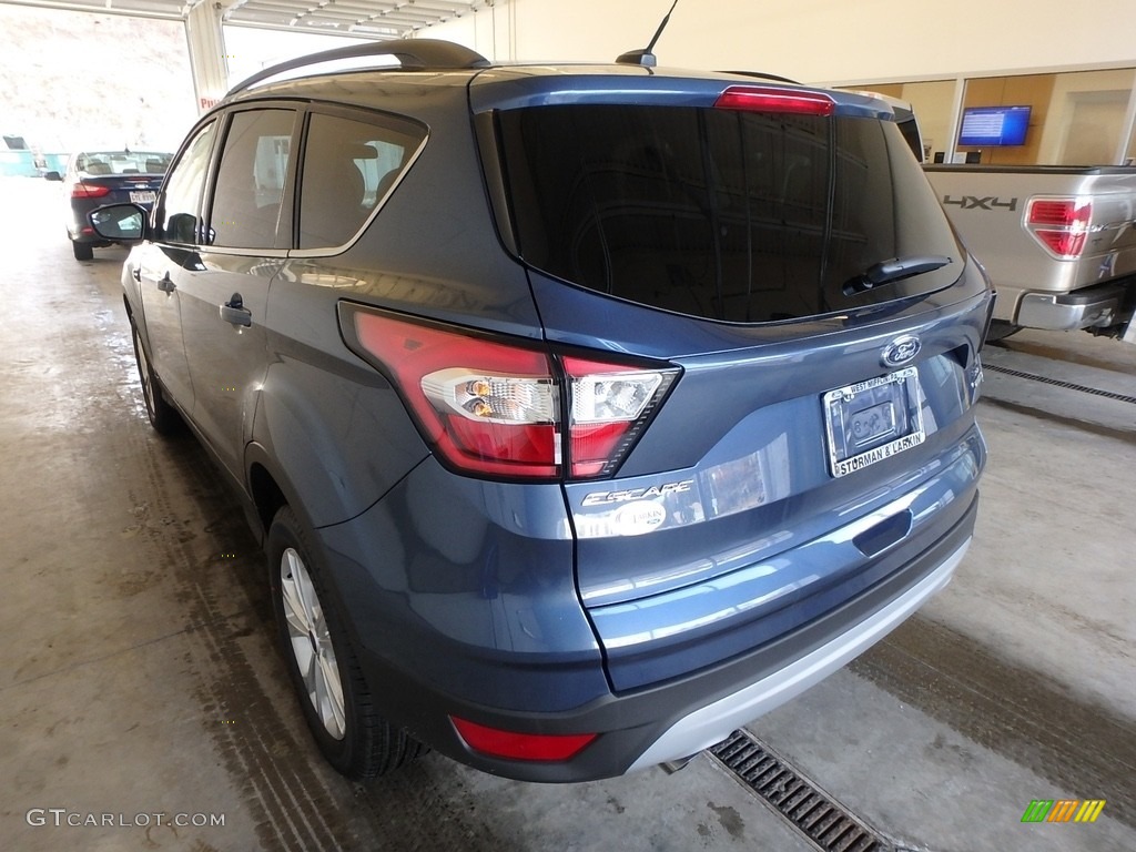 2018 Escape SE 4WD - Blue Metallic / Charcoal Black photo #3