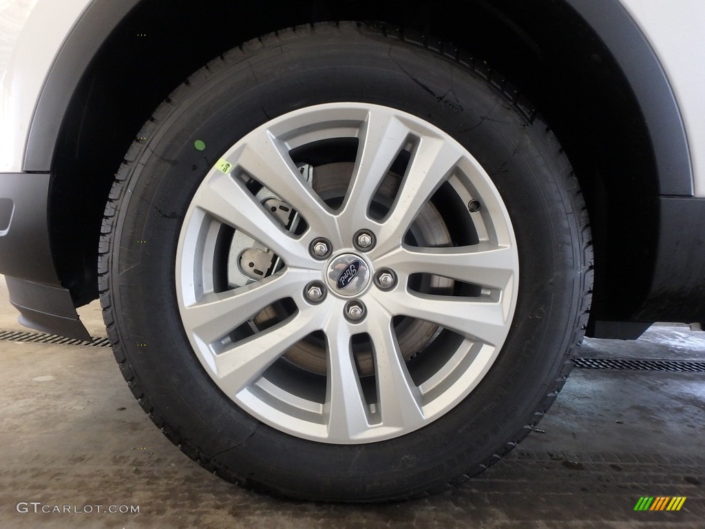 2018 Explorer XLT 4WD - Oxford White / Ebony Black photo #5