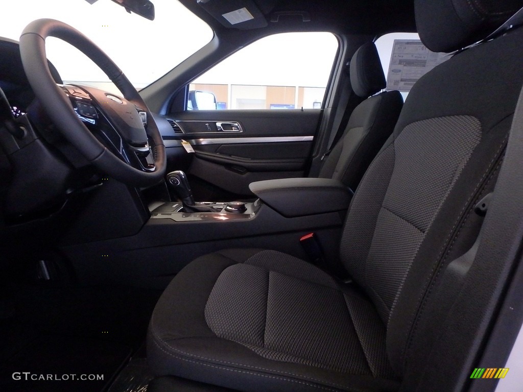 2018 Explorer XLT 4WD - Oxford White / Ebony Black photo #6