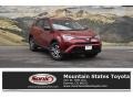 2018 Ruby Flare Pearl Toyota RAV4 LE AWD  photo #1