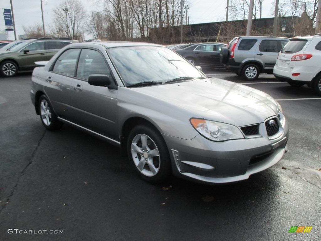 2007 Impreza 2.5i Sedan - Urban Gray Metallic / Anthracite Black photo #4