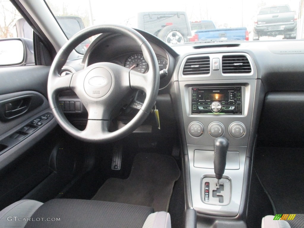 2007 Impreza 2.5i Sedan - Urban Gray Metallic / Anthracite Black photo #10