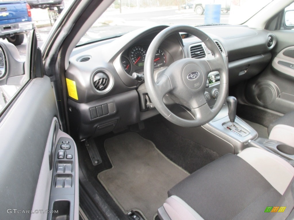 2007 Impreza 2.5i Sedan - Urban Gray Metallic / Anthracite Black photo #11