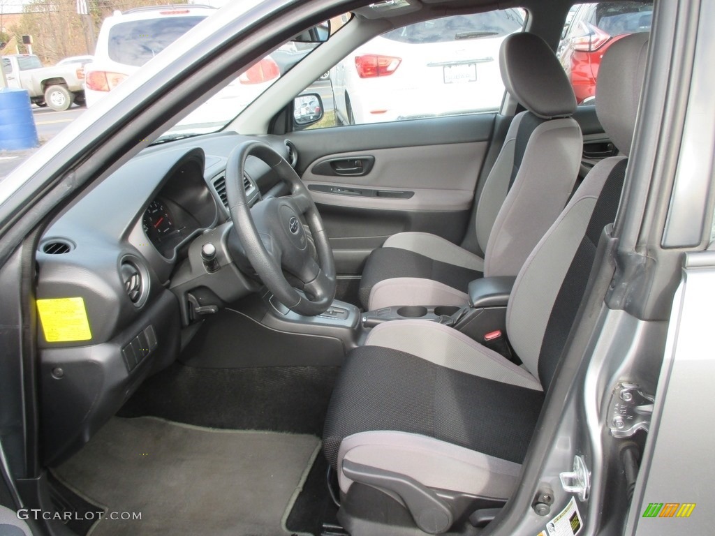 2007 Impreza 2.5i Sedan - Urban Gray Metallic / Anthracite Black photo #12