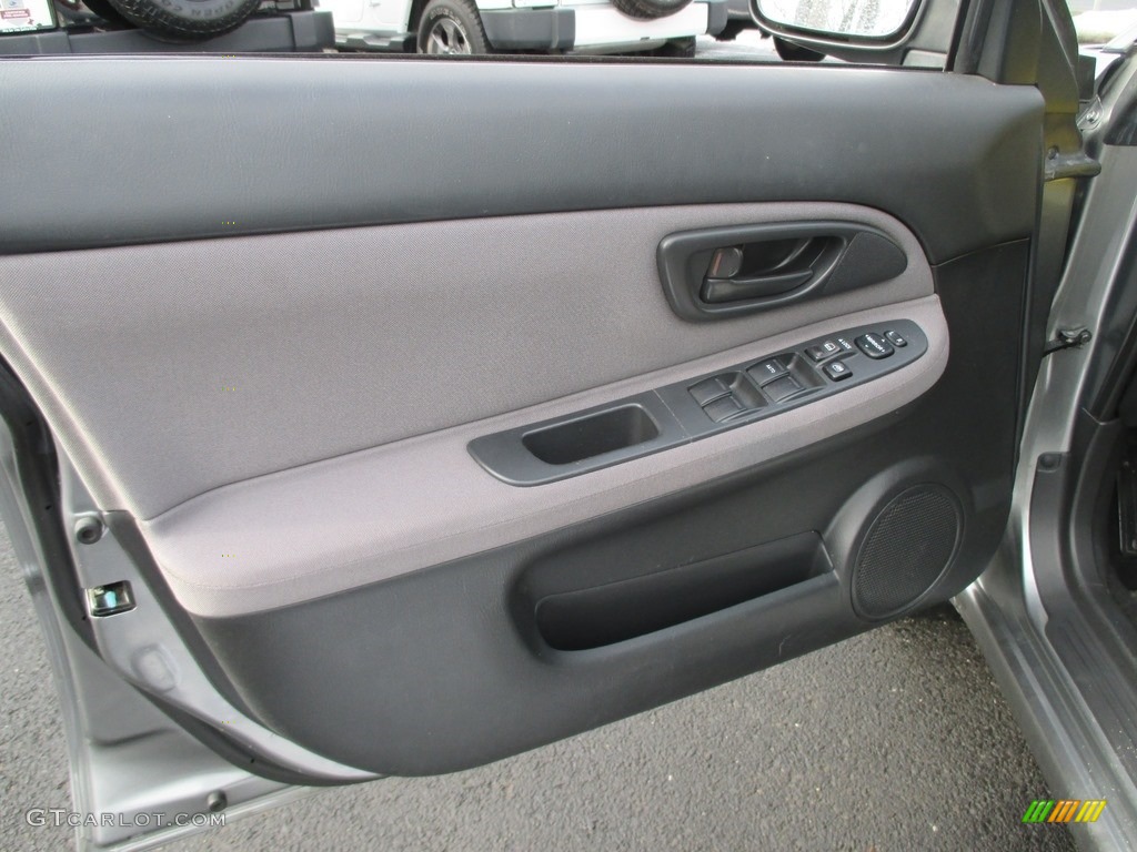 2007 Impreza 2.5i Sedan - Urban Gray Metallic / Anthracite Black photo #13