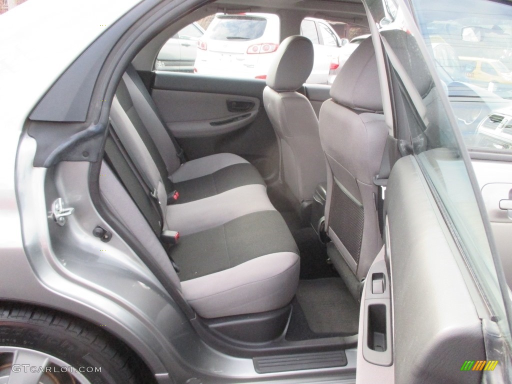 2007 Impreza 2.5i Sedan - Urban Gray Metallic / Anthracite Black photo #18