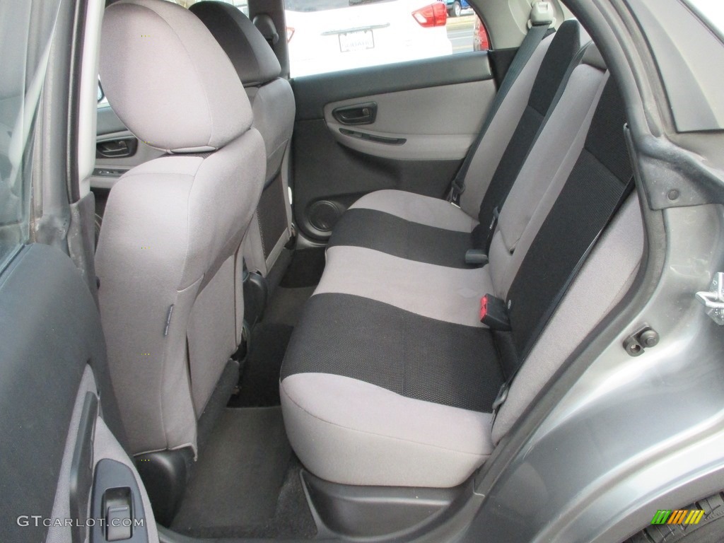 2007 Impreza 2.5i Sedan - Urban Gray Metallic / Anthracite Black photo #21