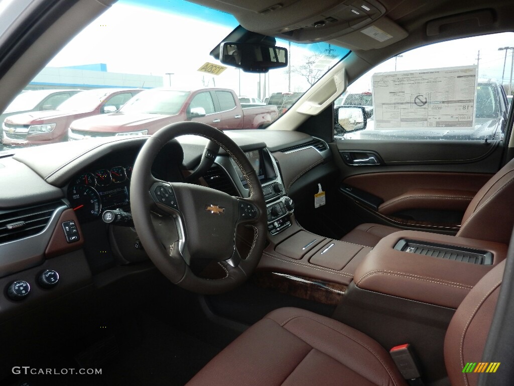 Cocoa/­Mahogany Interior 2018 Chevrolet Tahoe Premier 4WD Photo #124886916