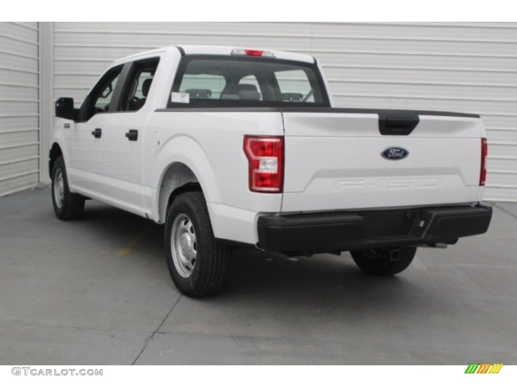 2018 F150 XL SuperCrew - Oxford White / Earth Gray photo #6