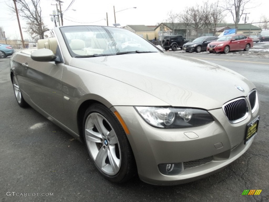 2008 3 Series 335i Convertible - Platinum Bronze Metallic / Cream Beige photo #37