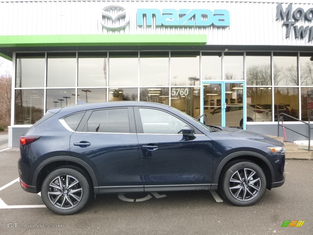 2018 Deep Crystal Blue Mica Mazda CX-5 Touring AWD #124842884