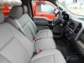 Earth Gray 2018 Ford F350 Super Duty XL Crew Cab 4x4 Interior Color