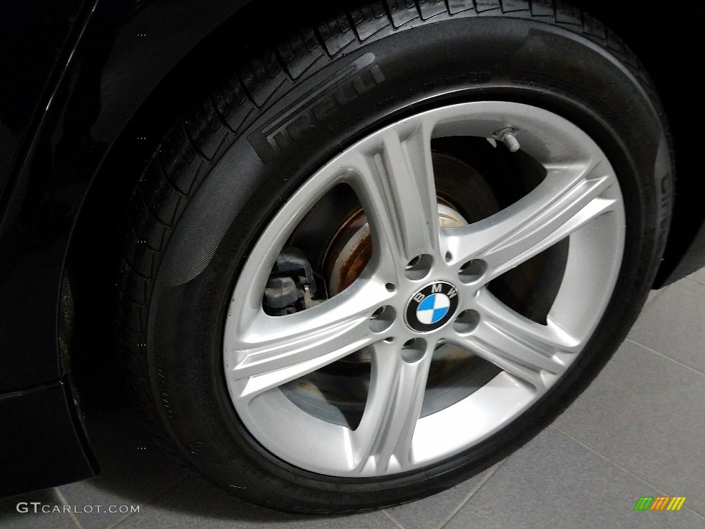 2014 3 Series 328i xDrive Sedan - Black Sapphire Metallic / Black photo #4