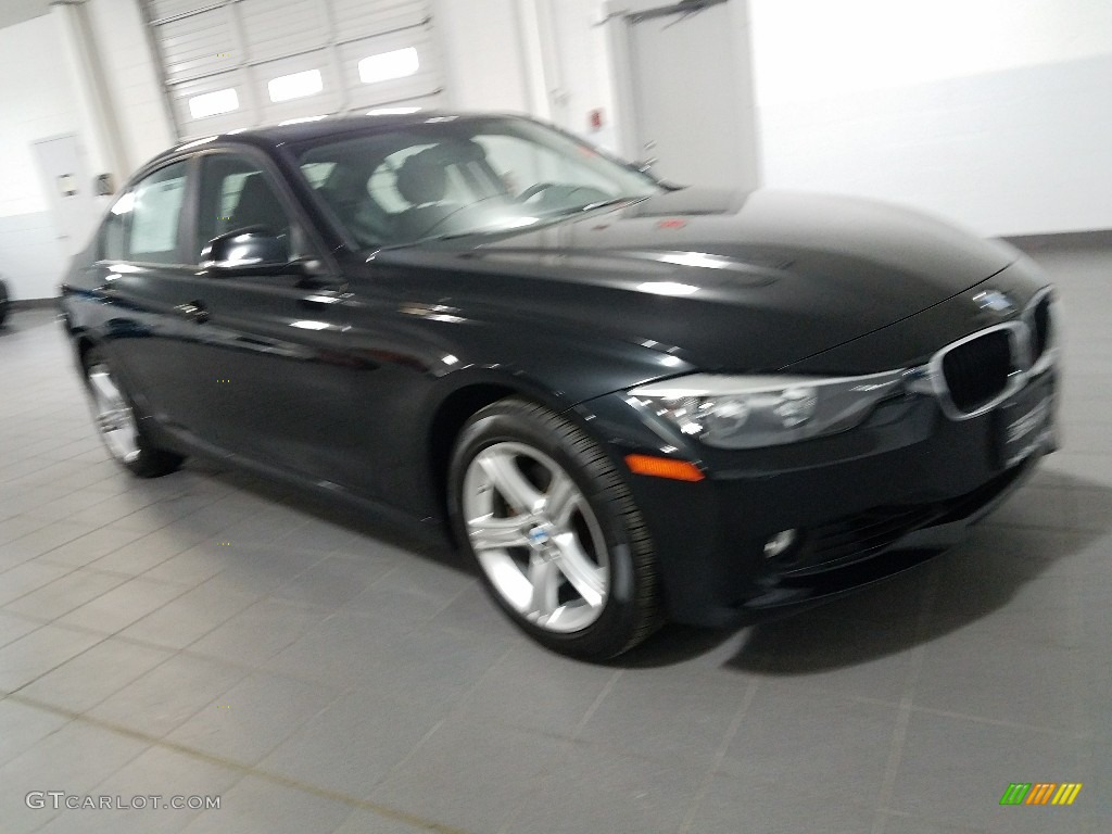 2014 3 Series 328i xDrive Sedan - Black Sapphire Metallic / Black photo #29