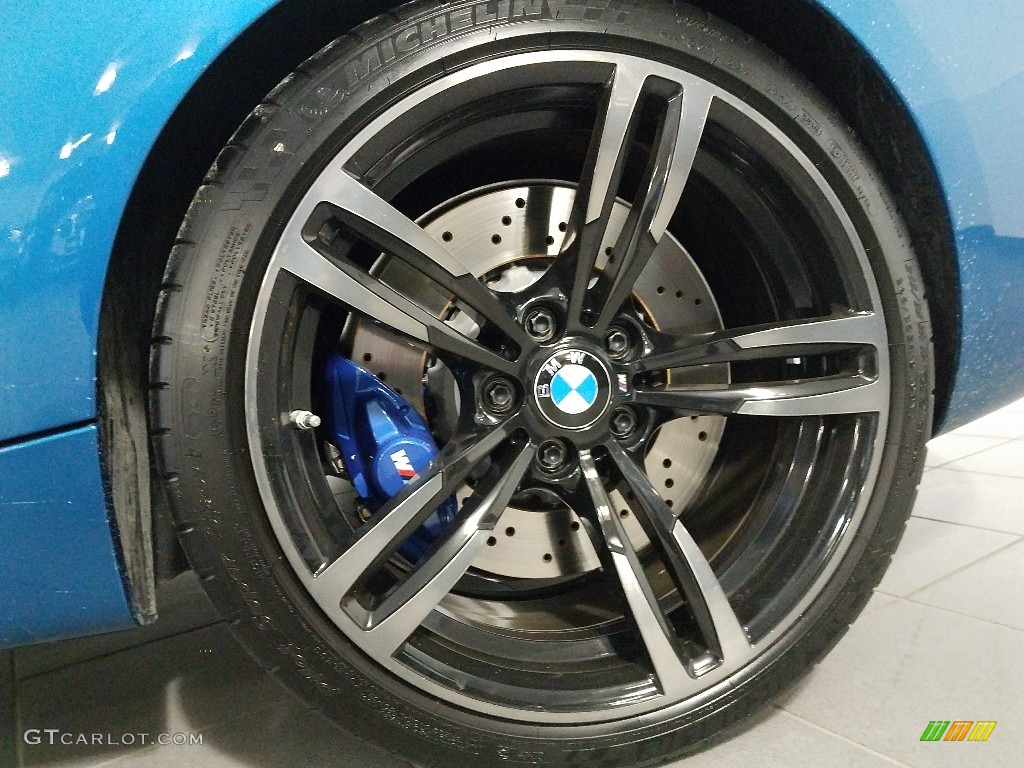 2017 M2 Coupe - Long Beach Blue Metallic / Dakota Black/Blue Highlight photo #5