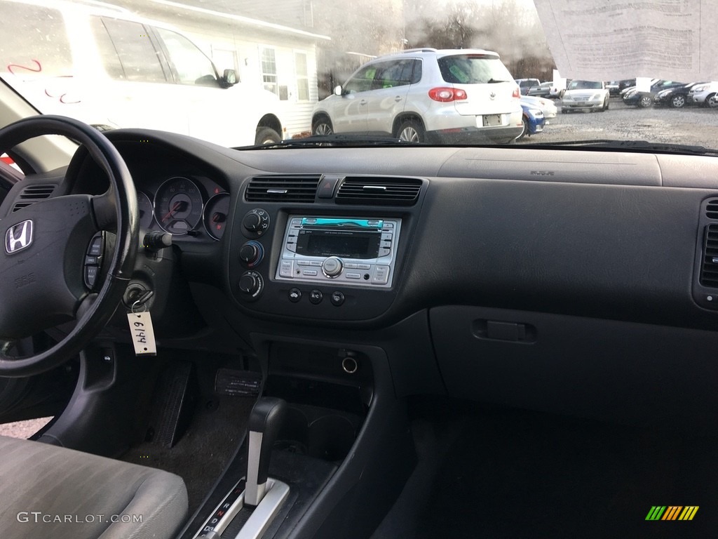 2005 Civic EX Sedan - Eternal Blue Pearl / Gray photo #12