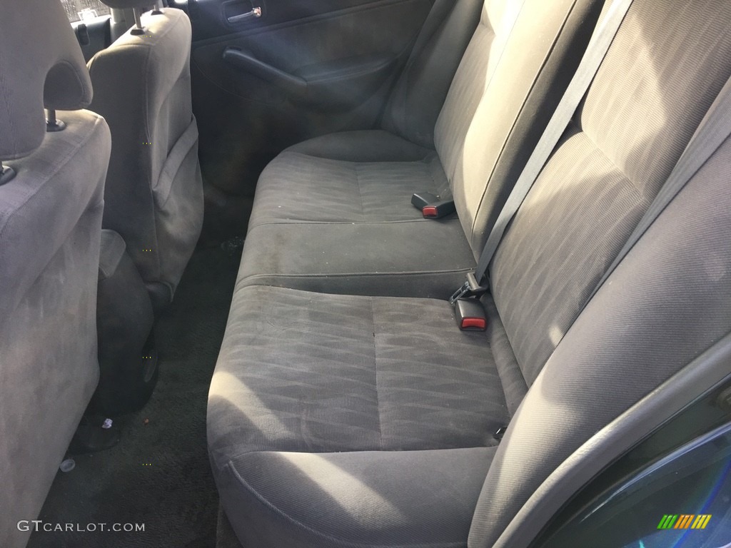 2005 Civic EX Sedan - Eternal Blue Pearl / Gray photo #16
