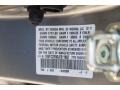 NH830P: Lunar Silver Metallic 2018 Honda Civic LX Sedan Color Code