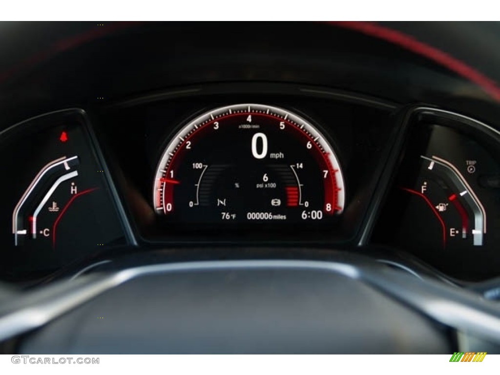 2018 Honda Civic Si Coupe Gauges Photo #124892807