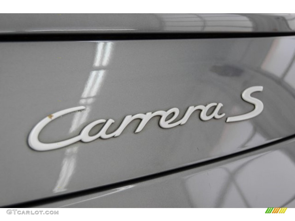 2008 911 Carrera S Cabriolet - Meteor Grey Metallic / Black photo #7