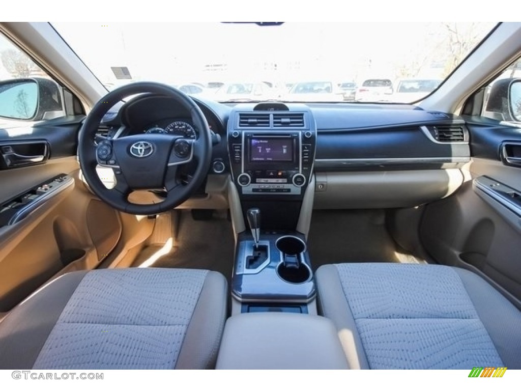 2014 Camry Hybrid XLE - Attitude Black Metallic / Ash photo #9