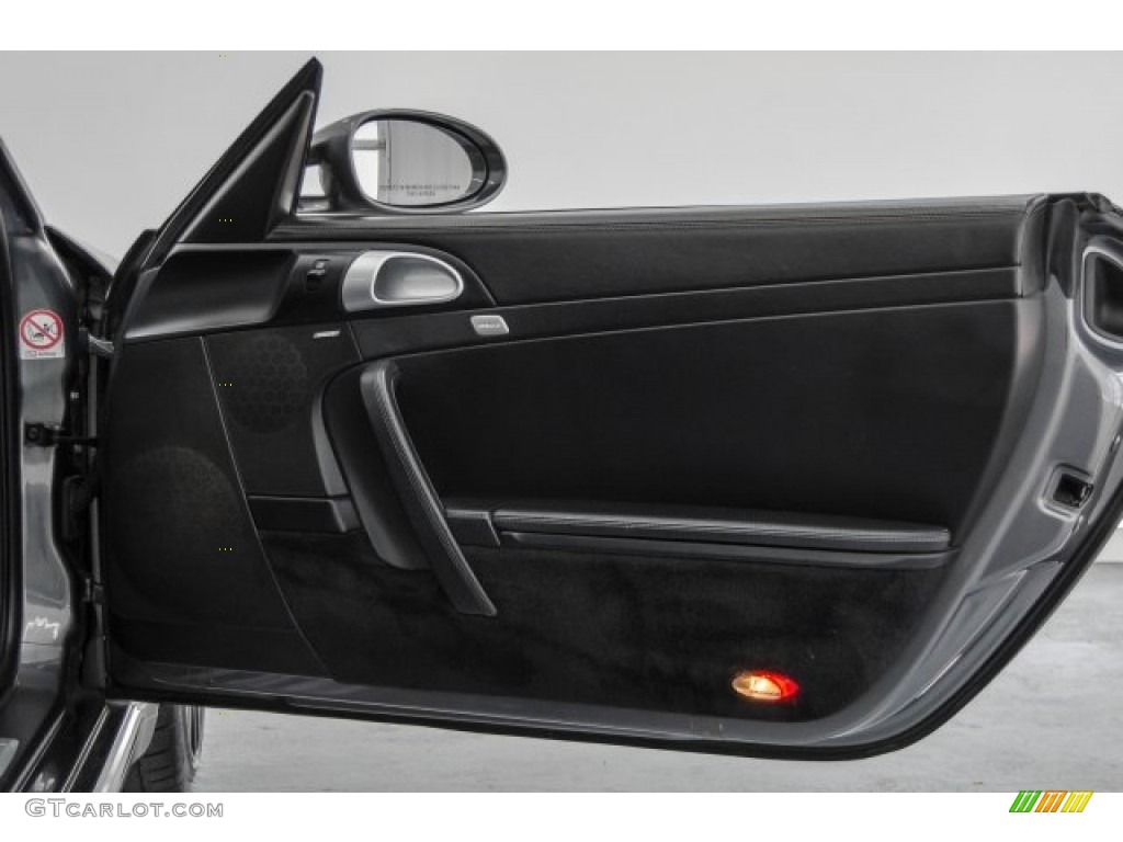 2008 911 Carrera S Cabriolet - Meteor Grey Metallic / Black photo #28